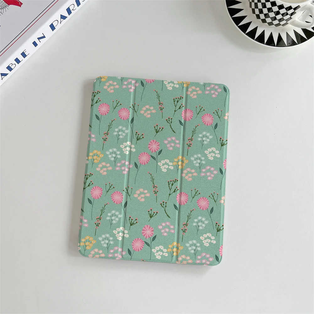 

Новый светло-зеленый чехол для iPad, подходящий для Apple iPad Pro 2024 11 дюймов 2025 Air 5/4 10,9 iPad 10 9,7 10,2/10,5 Mini 6/5