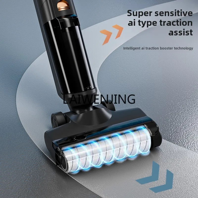 MJY double shaft double brush hand washing automatic wet and dry cleaning vacuum mopping integrated