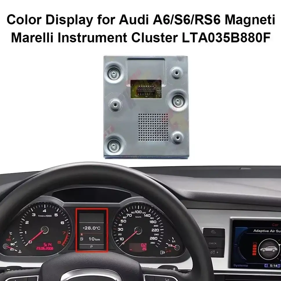 LTA035B880F LCD Color Display for Audi A6/S6/RS6, Q7 Magneti Marelli Instrument