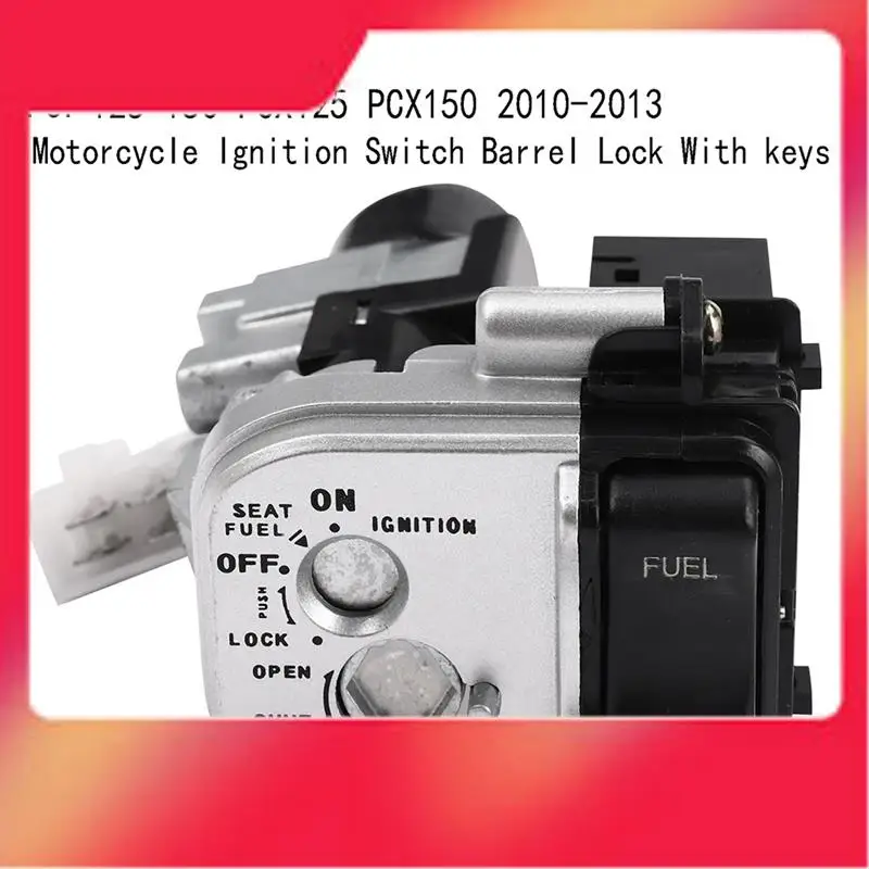 

Motorcycle Ignition Switch Barrel Lock With Keys For Honda PCX 125 150 PCX125 PCX150 2010-2013-M54K