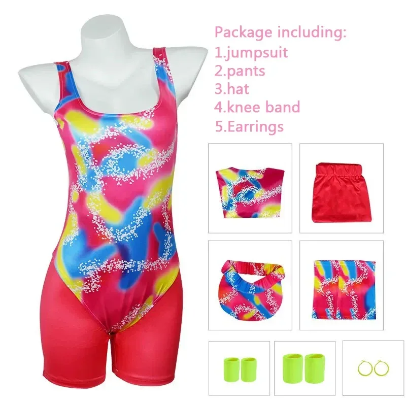 마고 로비의 바비에 영화 수영 세트 코스프레, 켄 코스프레, 남자 수영복, 할로윈 의상, 비치웨어, 2023 신제품