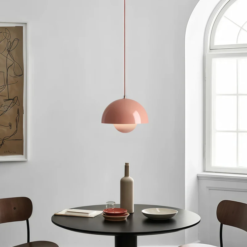 

23cm Creative Chandelier Bedroom Study Restaurant Pendant Lights Decorative Lamp Multi-color Optional Modern Bud Indoor Lighting