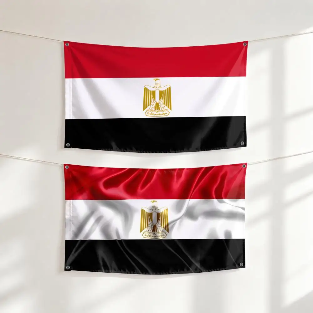 Egypt Flags Large Wall Hanging Tapestry Banner Room Decor Print for Bedroom Living Room Outdoor