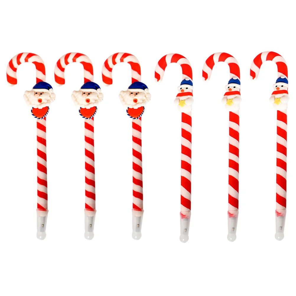

Soft Ceramic Pen Kawaii Stationery Christmas Style Ball Clay Kids Snowman Santa Claus