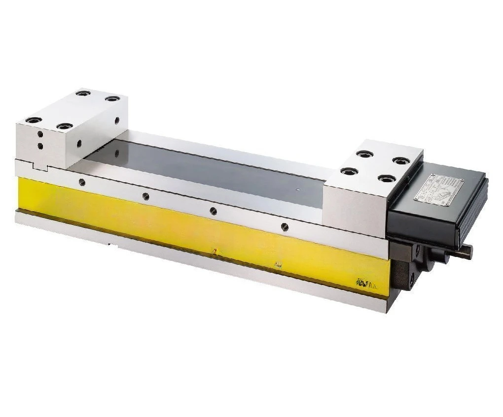 

Precision mechanical vice large opening VCV-200V-BL CNC