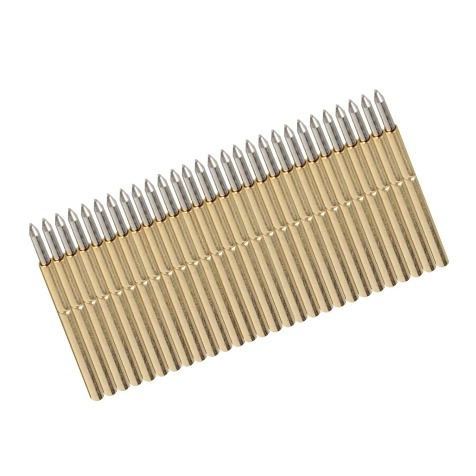 P50& # 8209 J1/P50& # 8209 B1/P75& # 8209 B1/P75& # 8209 E2/P100& # 8209 E2 Sonda per test a molla Pin Pogo rotondo 3A Pin per sonda per test Pogo