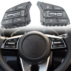 Left+Right+Wire Audio Volume Bluetooth Cruise Control Button For Kia Cerato K3 2019 2020 2021 2022 2023 Steering Wheel Switch