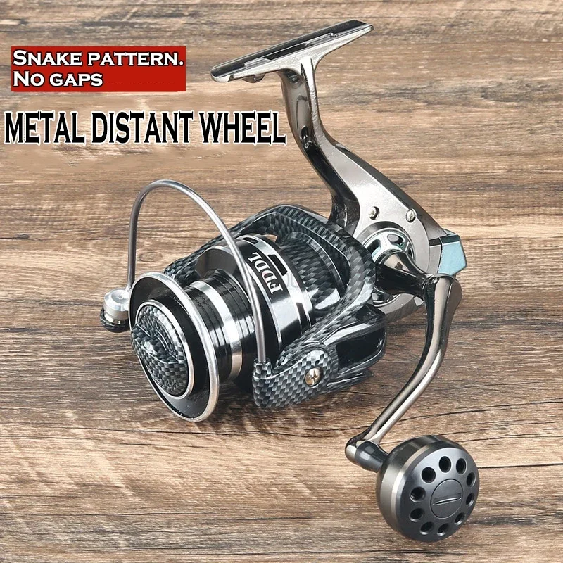 

New All Metal Fishing Reel 30Kg Max Drag Power Spinning Reel Fishing Gear for Saltwater Trolling Jigging Reel 5000-12000 Series