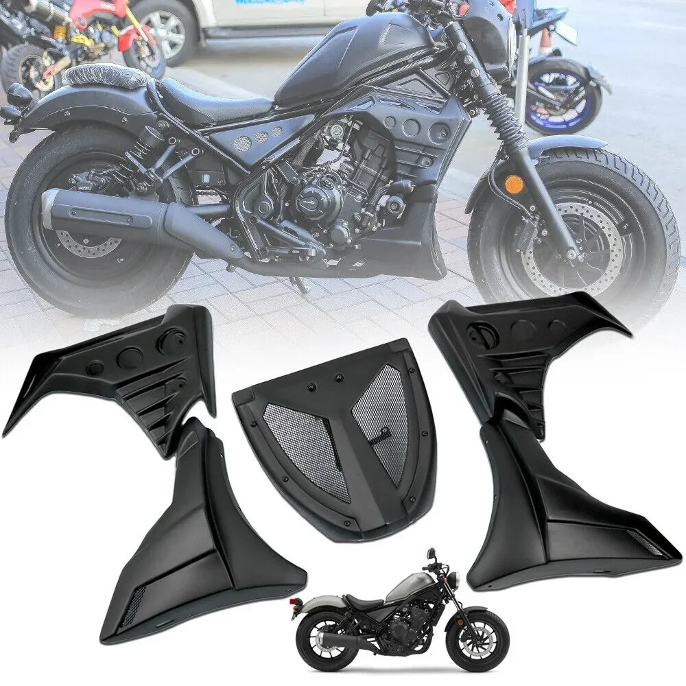 For Honda Rebel CMX500 CMX300 2017-2024 Motorcycle Engine Frame Fairing Cover Side Belly Pan Fender Uuder Body