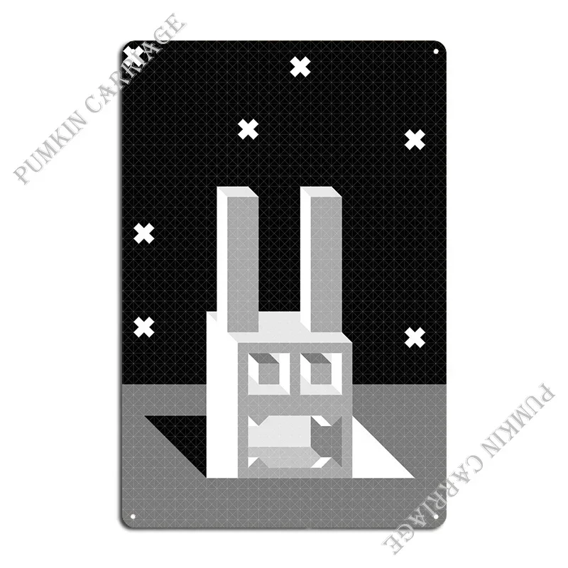 Hole Metal Sign Pub Mural Party Designing Cinema Tin Sign Poster
