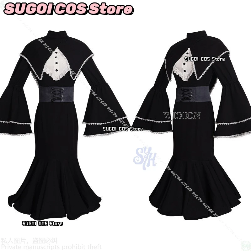 Аниме-игровой проект Sekai Cosplay Idol Girls Groups Nightcord At 25:00 Костюм Mikkuu {SUGOI COS} Винтаж Гот Лолита Хэллоуин