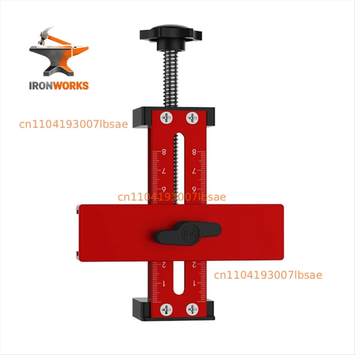 Aluminum Alloy Cabinet Door Installation Clamp Adjustable Household Cabinet Door Positioner Woodworking Tools