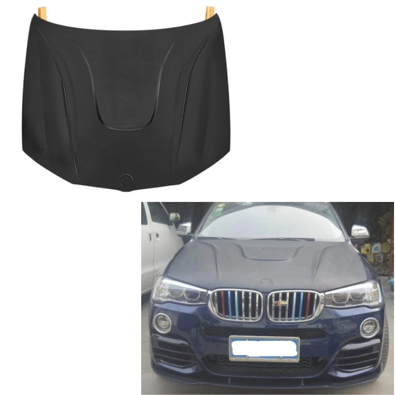 

Carbon Fiber Front Hood F26 Front Hood Haman Style for BMW X3 F25 X4 F26 2014-2017 F25 Front Hood