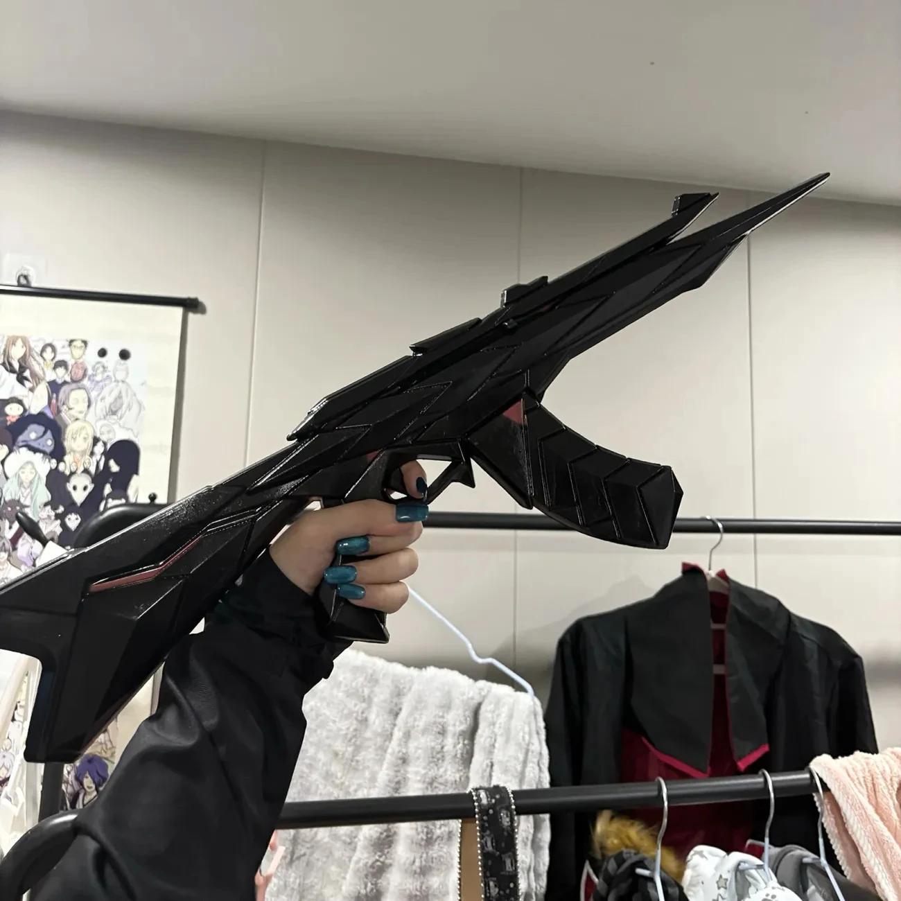 PU 60cm Suishui Sect Vandal  Alien Overlord Vandal Valorant Game Peripheral Cosplay Props Accessories Ornament Craft Collections view 4