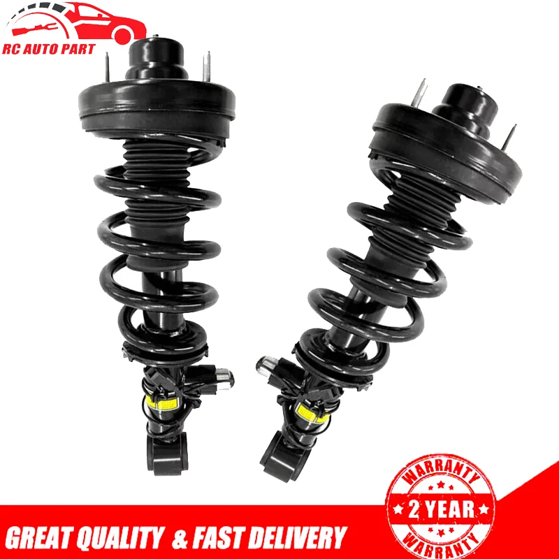 2x Rear Shock Strut Assys w/Electric For Lincoln Navigator Ford Expedition 18-23