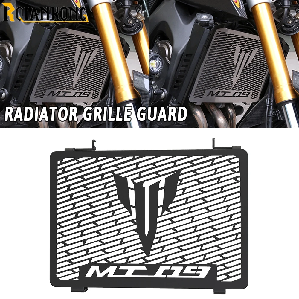 

For YAMAHA MT09 2014-2020 2018 2017 2016 MT-09 Tracer 900 GT FZ-09 XSR900 Motorcycle Radiator Grille Cover Guard Protector MT 09