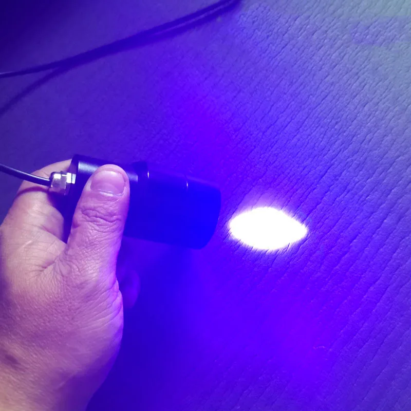 Concentrating Type Focal Length Adjustable UV Curing Lamp UV Shadowless Glue Green oil drop glue curing 395nm 365nm 405nm