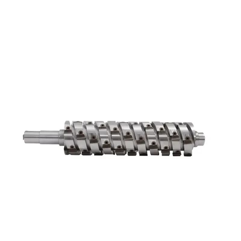 High Customized Industrial TCT High Quality Woodworking Tools Cutter Head Ti-Coated Spiral Cutter High Performance Cutting