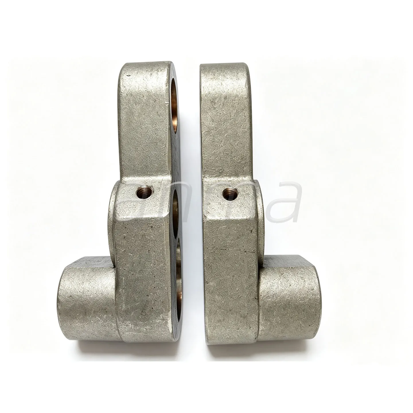 1 Set Delivery Gripper Shaft Bracket With Brass Bushing For Offset Printing Machine Delivery Bar Spare Parts