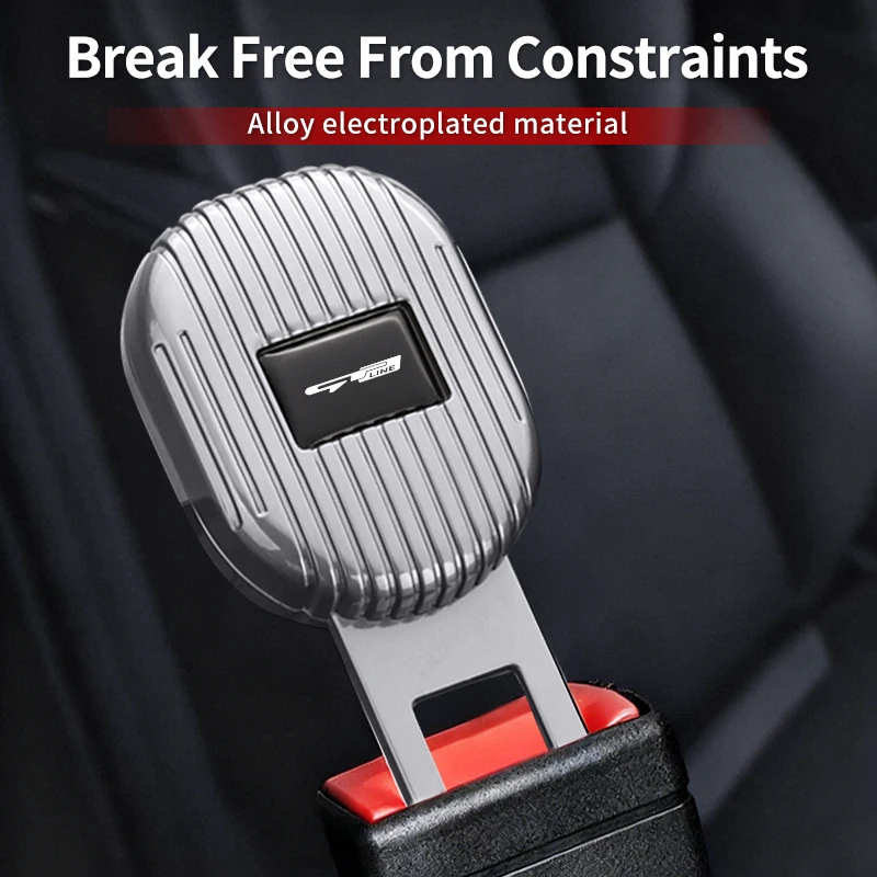 Extensor de Cinto de Segurança Automotivo com Trava de Segurança para KIA GT Line Forte Seltos K5 Sportage Ceed Soul Cerato
