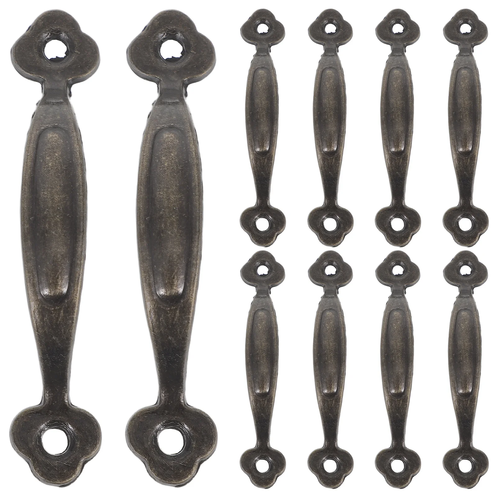 

10 Pcs Door Knobs Vintage Dresser Handle Light Brown Industrial Cabinet Hardware