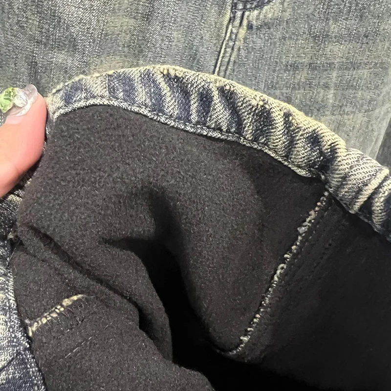 KBQ موضة نمط تقسم أحزمة فضفاضة شيك السراويل للنساء عالية الخصر المرقعة جيوب شيك بنطلون أنثى الاسلوب المناسب الشتاء