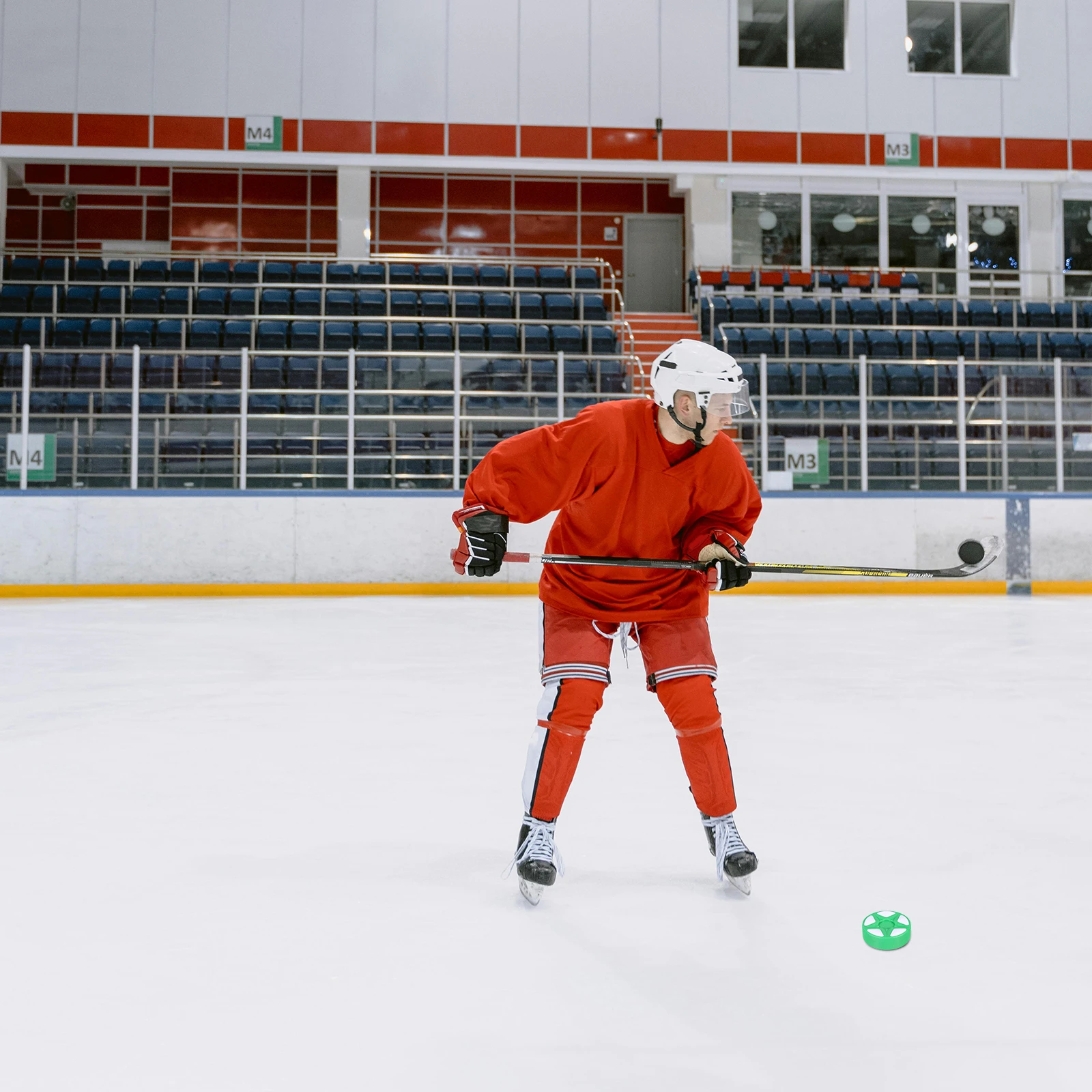 

1pcs Roller Hockey Puck Outdoor Indoor Field Hockey Ball For Sports Training Multifunctional Low Friction High