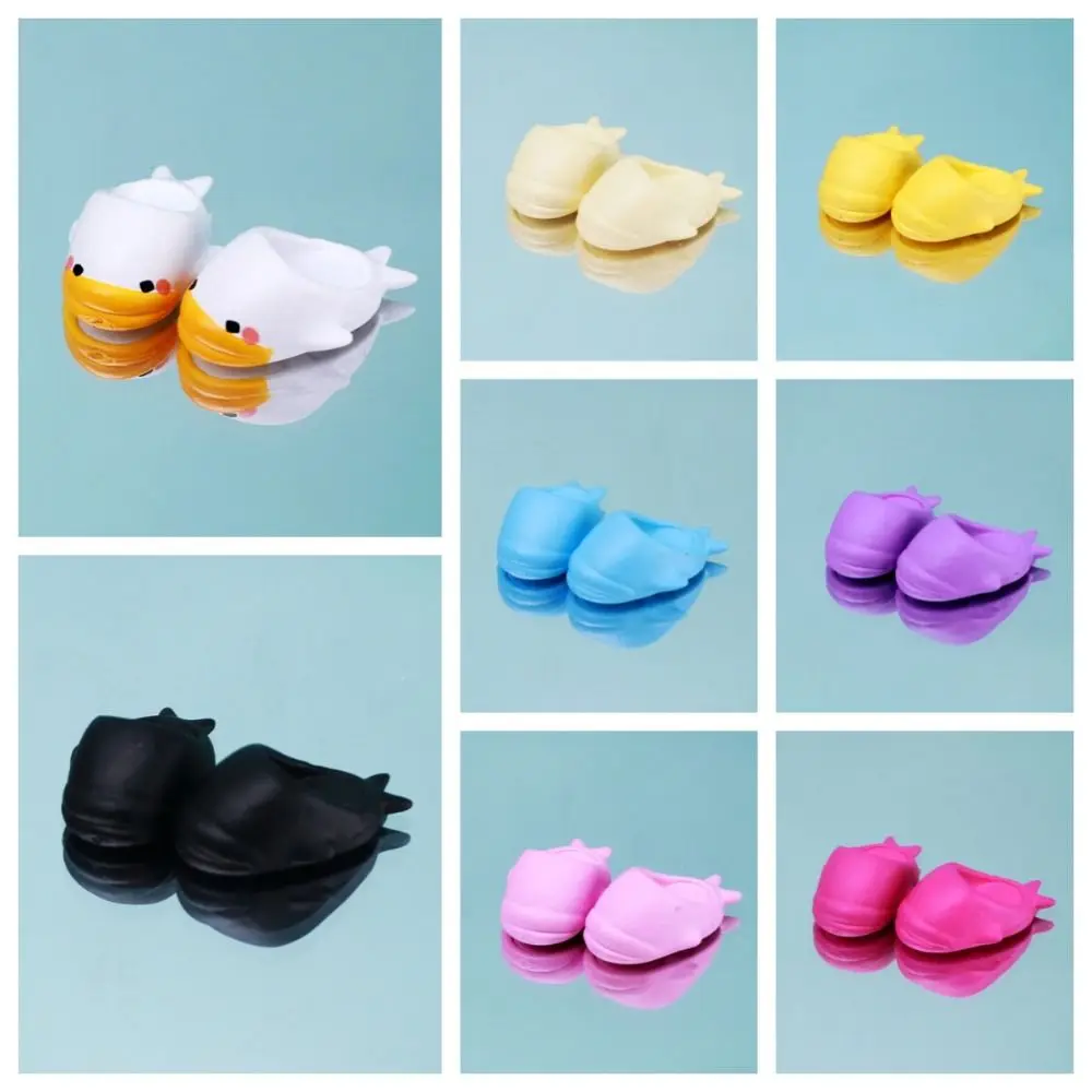 Süße Fische OB11 Puppe Ente Schuhe schöne Kawaii 1/12 Puppe Hai Schuhe Gummi Spielzeug Puppe Zubehör Kinder