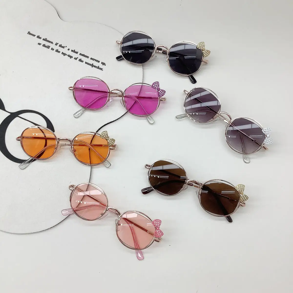 2025 UV400 New Children's Fashionable Cute Baby Sunshade Sunglasses, Resistant Glasses For Boys And Girls