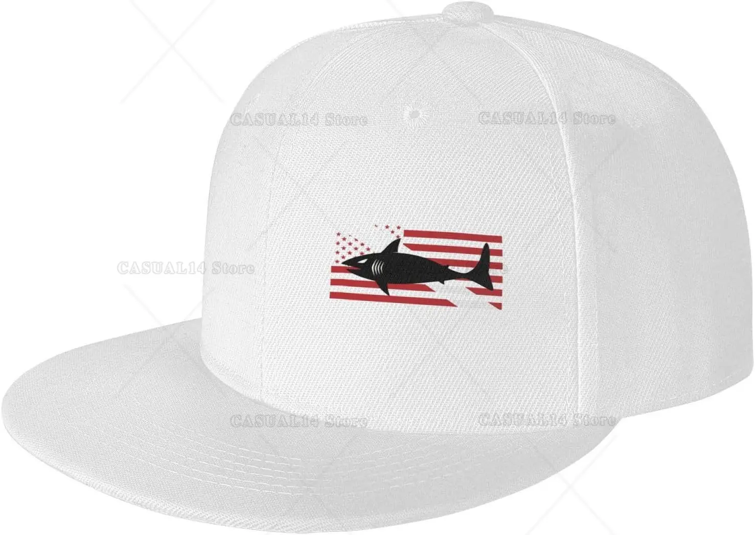 

Scuba Dive Flag Snapback Hat for Men Women Classic Flat Bill Baseball Cap Adjustable Trucker Hat Unisex