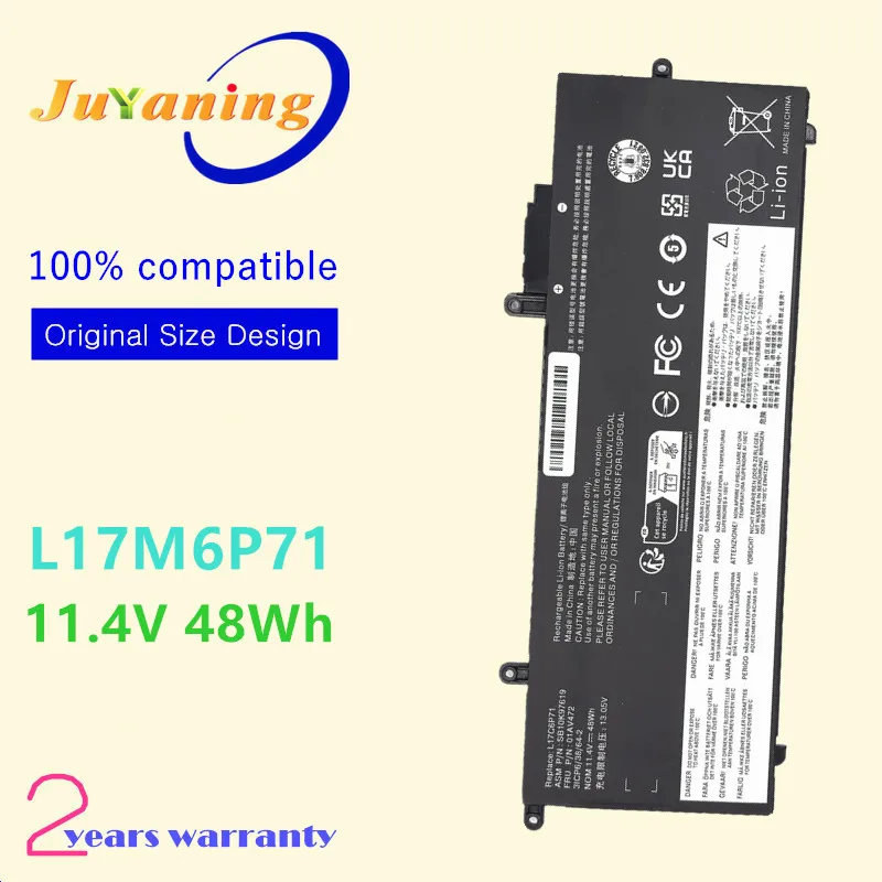 

01AV470 L17M6P71 Laptop Battery FOR Lenovo ThinkPad X280 L17C6P71 01AV472 L17L6P71 01AV471