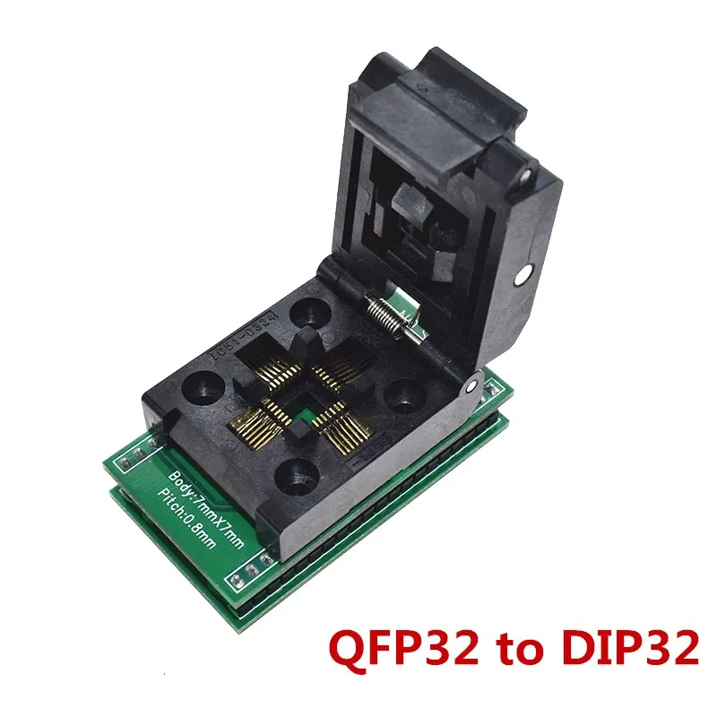 0.5mm Picth LQFP48 to DIP48 Programming Adapter / TQFP48 to DIP48 Adapter QFP48 to DIP48 TQFP32 QFP32 TO DIP3 IC Test Socket