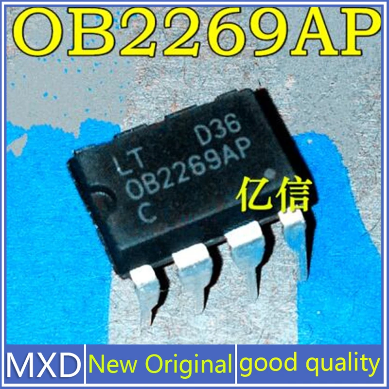 5Pcs/Lot New Original OB2269AP Direct Substitute OB2268AP LCD Power Management Chip DIP8 In Stock Good Quality