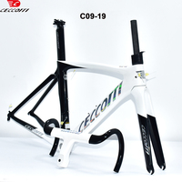 Ceccotti Carbon Road Frame V Brake Max 700*28C Road Bicycle Frameset Internal Cable 46-58cm Carbon Bike Frames