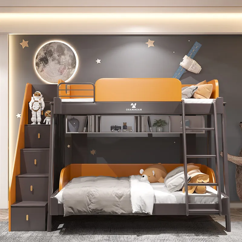 

Luxuce Canopy Kids Beds Decoration Wooden Safety Custom Single Kids Bed Princess Modern Design Camas Infantiles Furniture Home