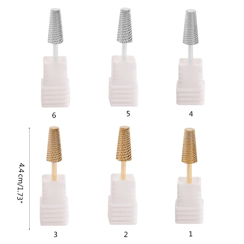 Fresa per punte da trapano TungstenNails per buffer lime per unghie per manicure pedicure