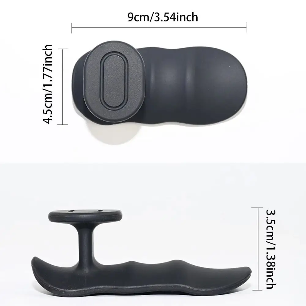 2Pcs Silicone Weight Lifting Grips Finger Exerciser Lightweight Barbell Bar Pads Sturdy Grip Strengthener Palm Gripper