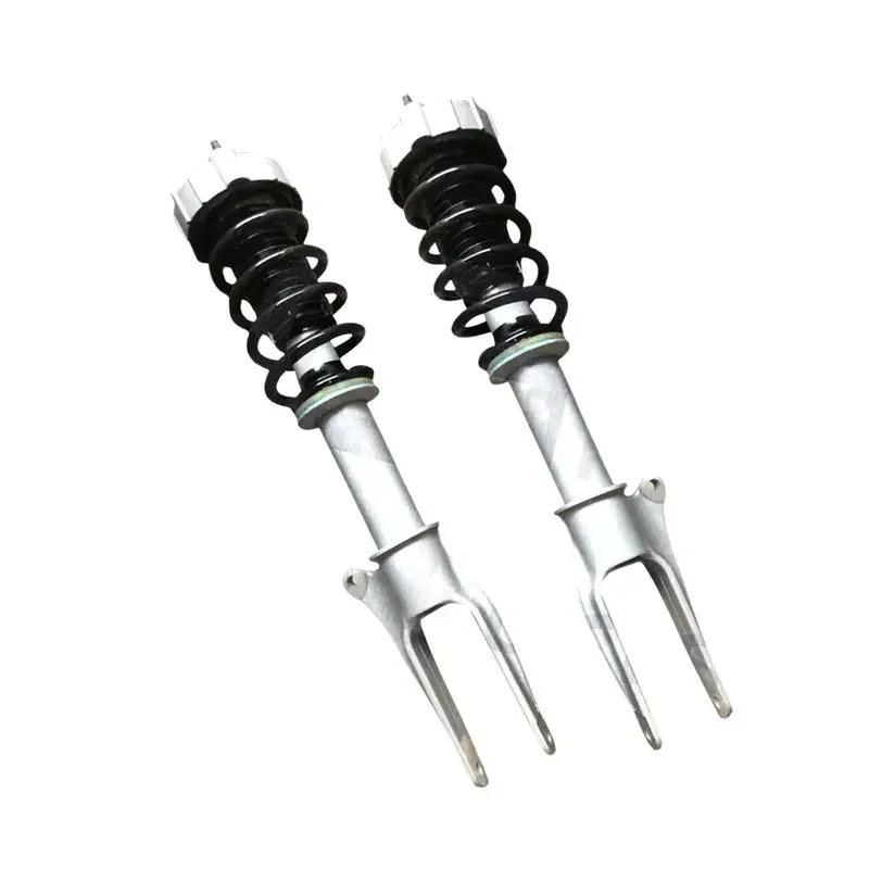 2 Pieces Front Left and Right Shock Struts Spring Assys with PASM For Porsche Panamera 970 2010-2016 97034304504 97034304505