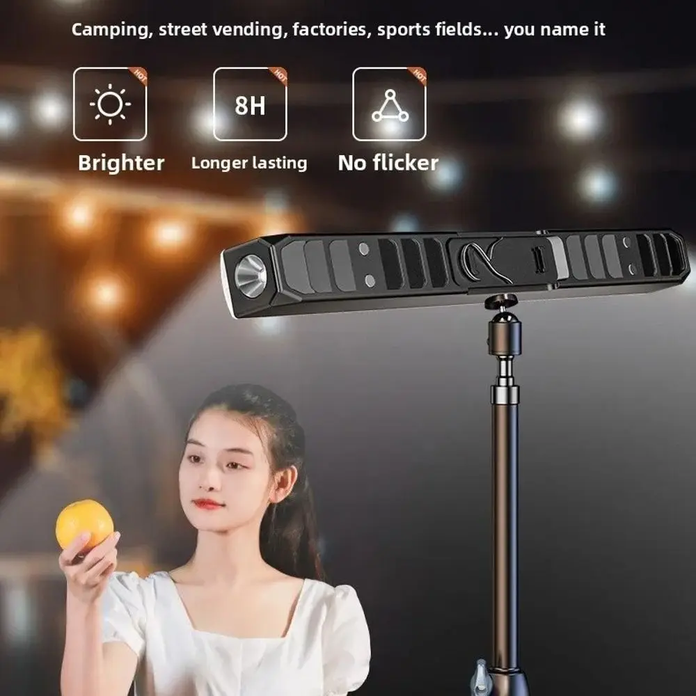 

High Brightness Portable LED Light Bar USB Rechargeable IP66 Waterproof Magnetic LED Lamp 3 Color Modes Rechargeable Work Light