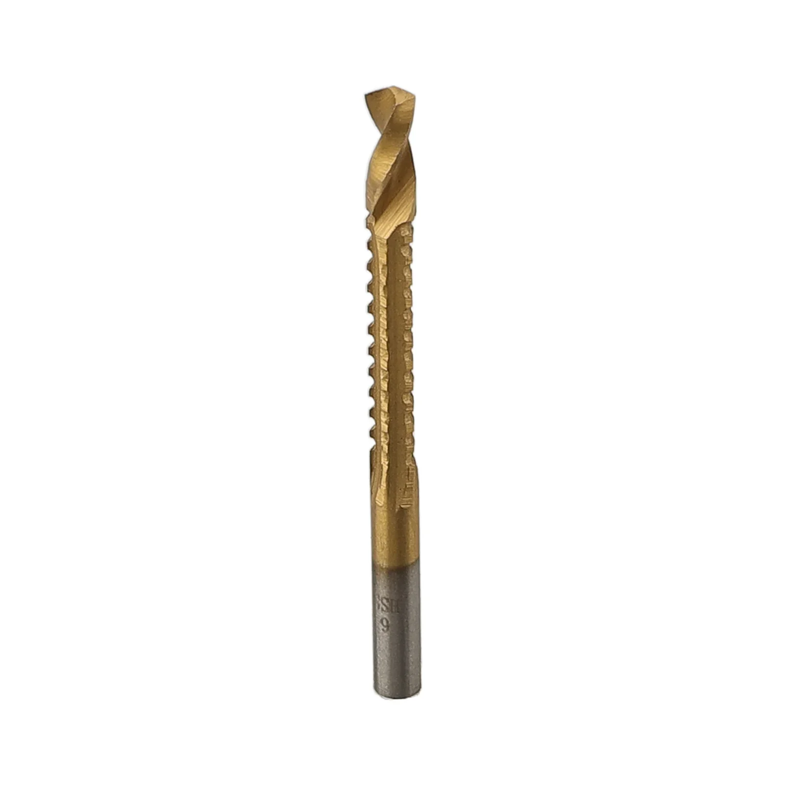 Broca dentada con tornillo en espiral, carpintería métrica 3 en 1, grifo compuesto de cobalto de 3-8mm, resistencia al desgaste, perforación de 1 ud.