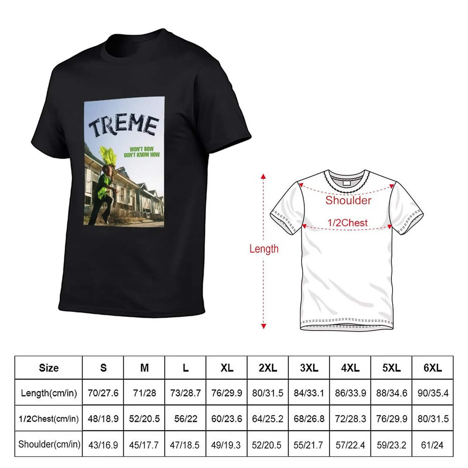 Treme - David Simon T-Shirt funnys vintage graphic tee mens fashion