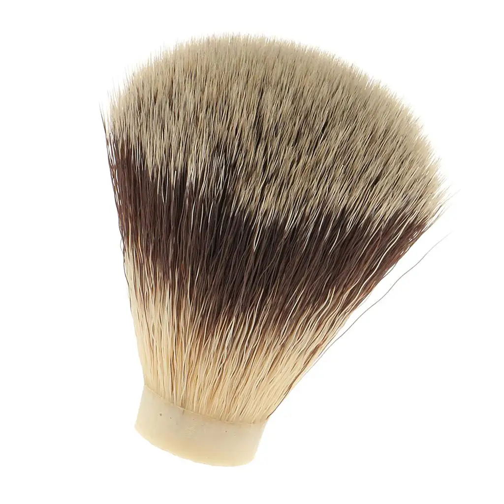 Shaving Knot Head Synthetic Nylon Brush Haircut Dust Cleaner for Shaving Tools Men Hairdresser