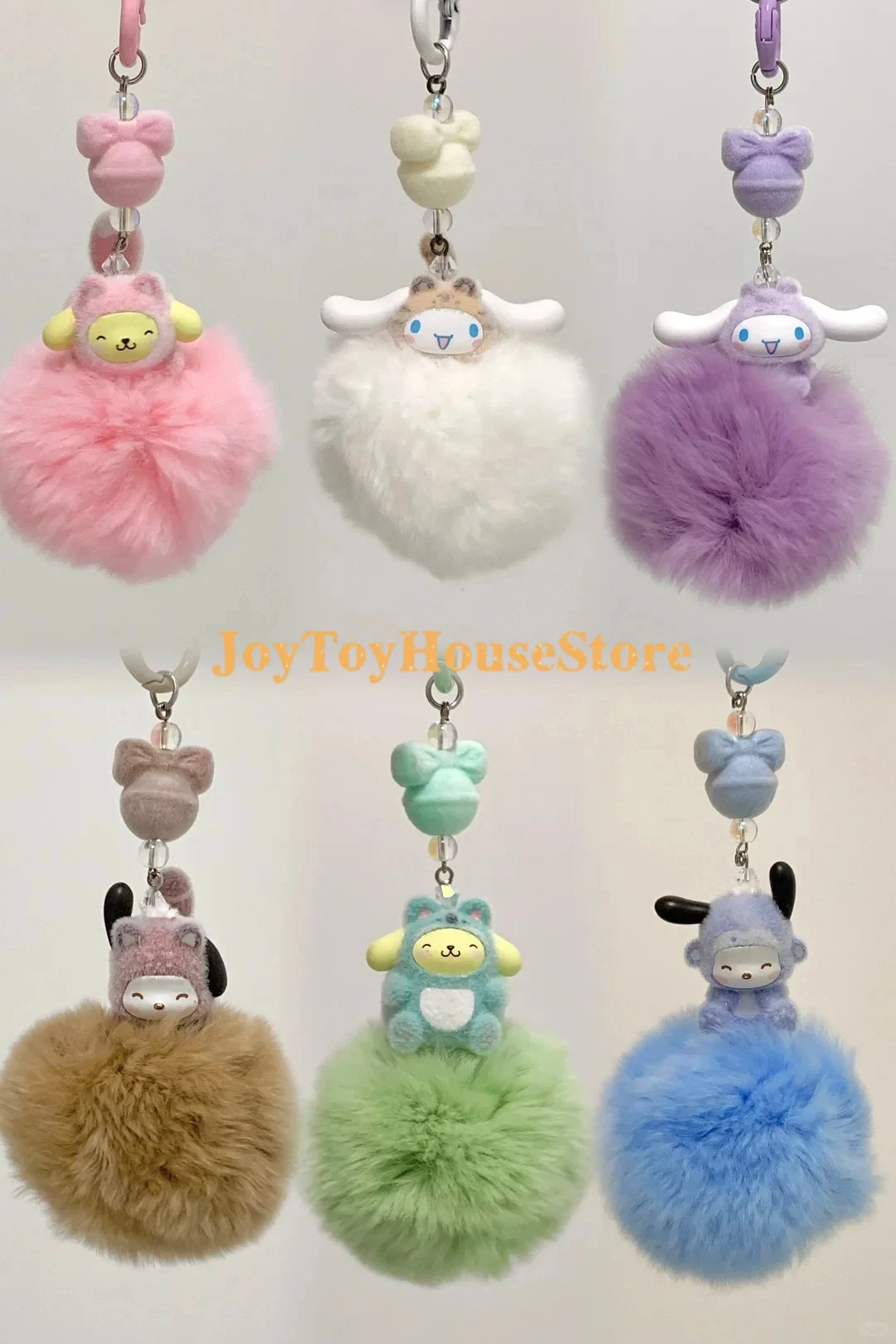 

Authentic Sanrio Sweet Style Dog Forest Friends Series Mini Blind Box Phone Key Hanging Chain Plush Pendant Lovely Birthday Gift