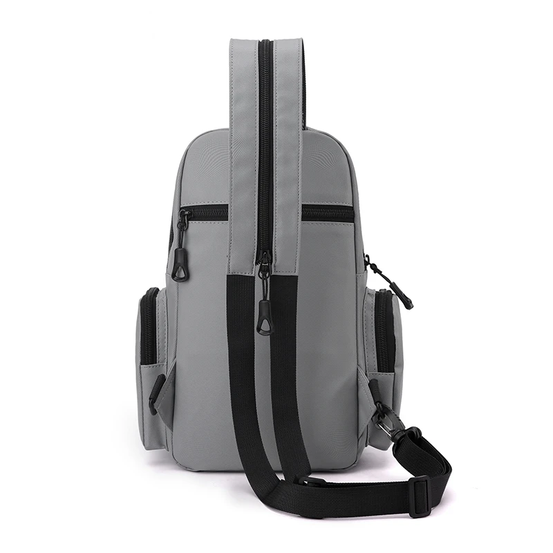 Modische Multifunktionale Brusttasche Fahrrad-Brusttasche Herren Mini-Rucksack Geeignet für Tägliches Pendeln Outdoor-Sport Reisen – Detail 18