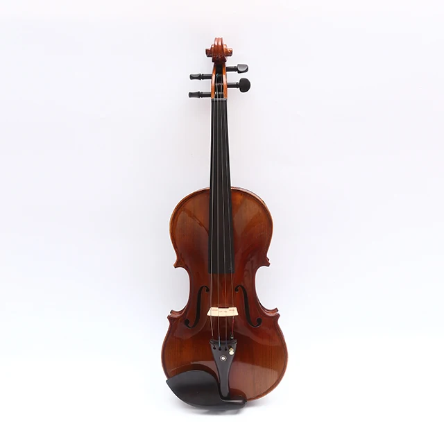 High Quality Student Antique Violin Old Antique 1/2 Violin Professional Handmade Violin Nice Flame Price