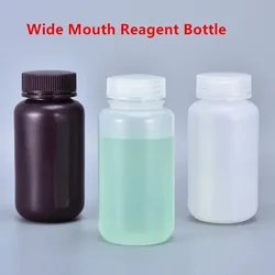 500ml,1000ml Wide Mouth Plastic Bottles with Caps for Reagent Lotion Liquid Food Grade Storage Container Refillable Bottles