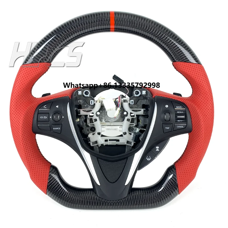 

Car Interior Accessories Carbon Fiber Car Steering Wheel for for Acura MDX RDX ILX TLX NSX