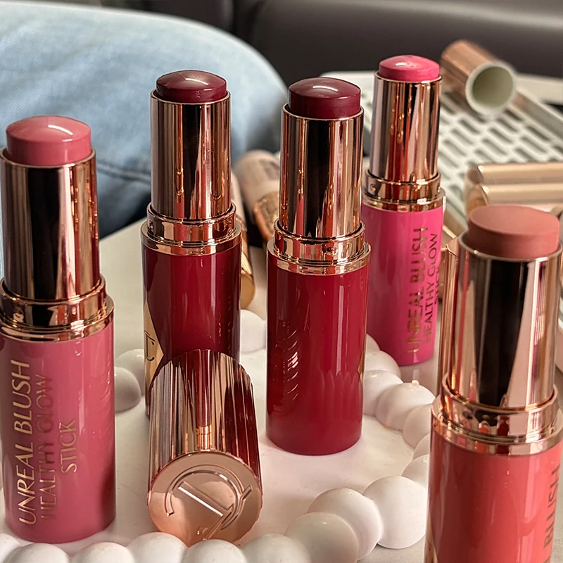 Charlotte CT Blush Stick Contour Cream Luminous Makeup Air Cushion Blush Pen Matte Easy To Blend for Even Natural Finish Tilbury