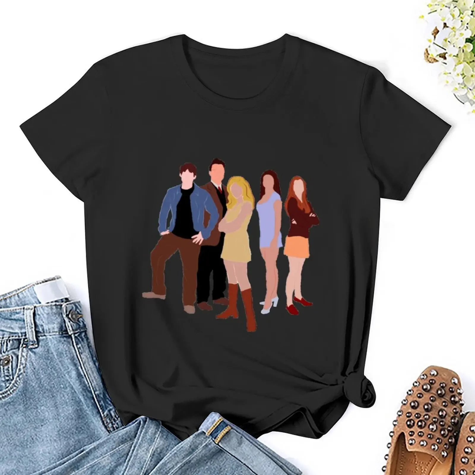 The Original Scoobies T-Shirt new edition summer top plain new edition t shirts for Women