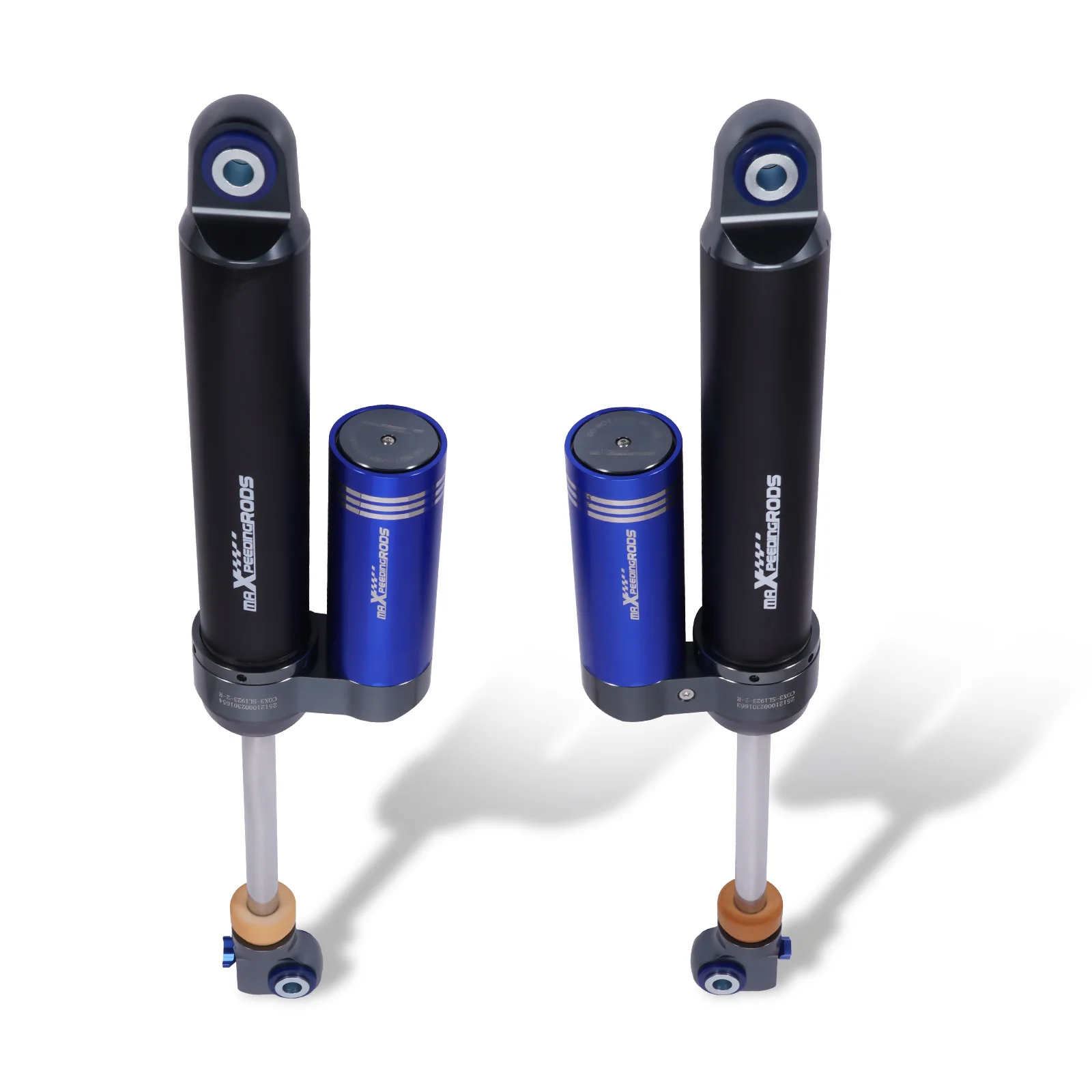 For X3 Series 0-2 Inches Off-road Rear Shock W/ Reservoir 10 Way Damper For Chevrolet Silverado 1500 2019-2025